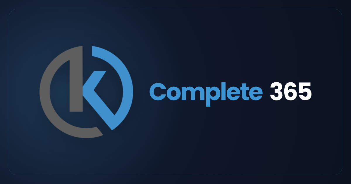 Complete 365: Proof, Not Just Promises